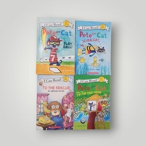Pete the Cat I Can Read Books Set Critters my first readers education learning